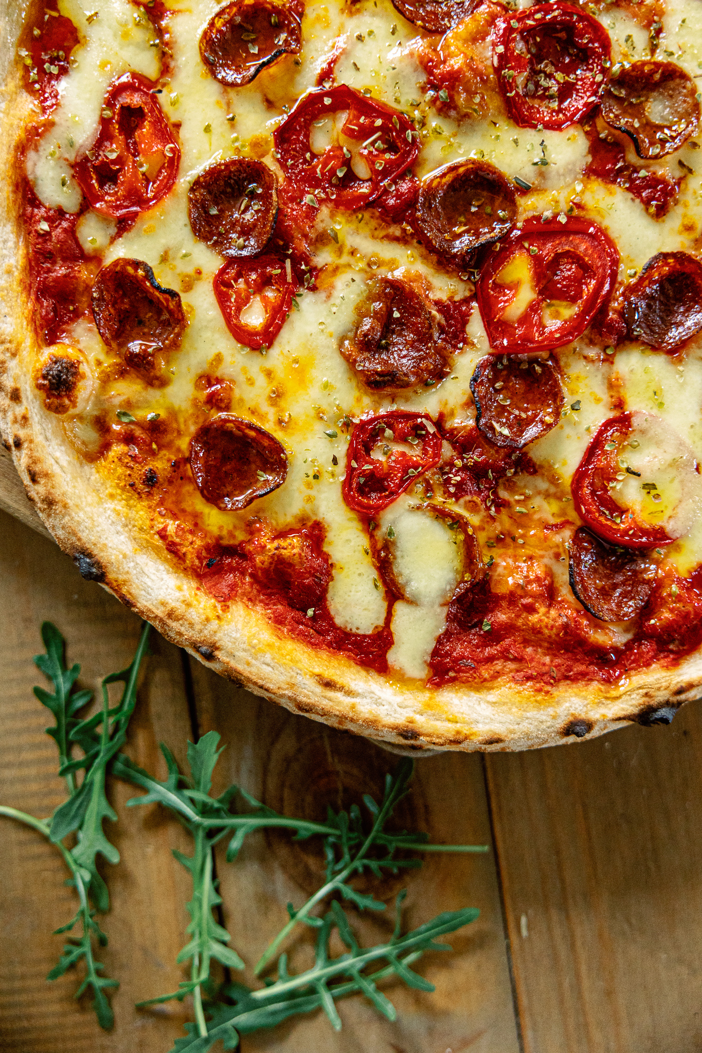 Neo-Neapolitan pizza